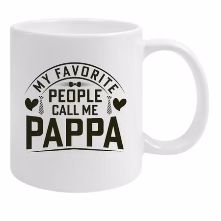 Mugg My Favorite People Call Me Pappa