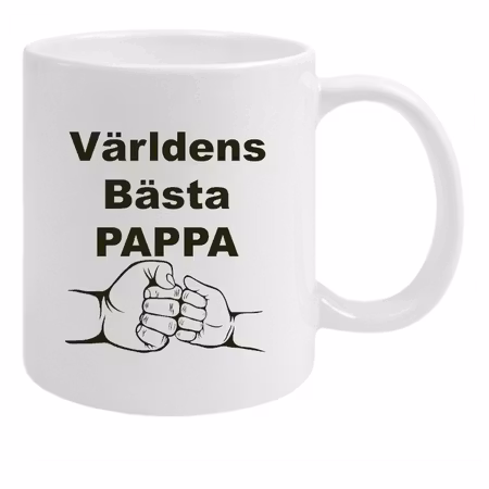 Mugg Världens Bästa Pappa