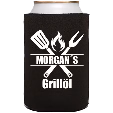 Svalkande present till grillmästaren – Grillöl med egen text