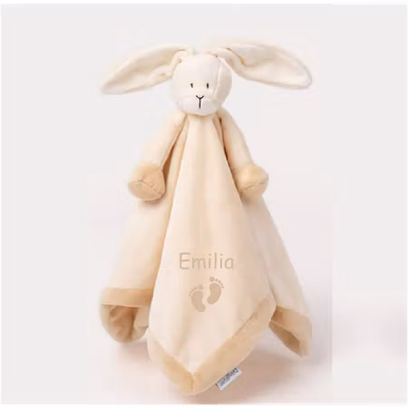 Diinglisar -Snuttefilt med broderat namn