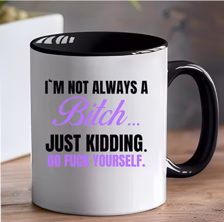 Sarkastisk Mugg – Go F*ck Yourself