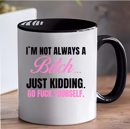 Sarkastisk Mugg – Go F*ck Yourself