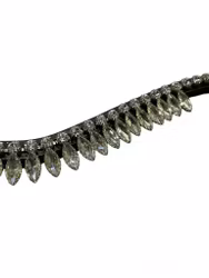 Pannband white pearl