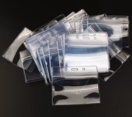 Plastficka till nummerlappshållare