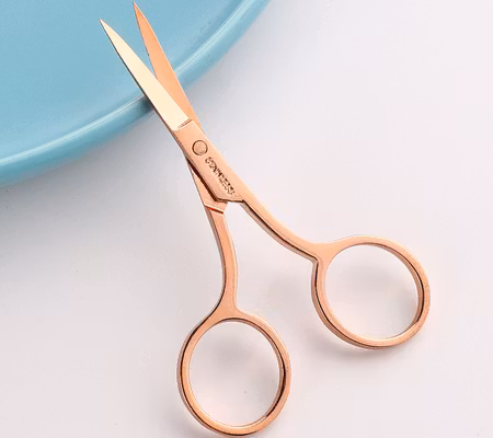 Liten sax i roséguld