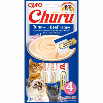CHURU Tuna with Beef 4-pack