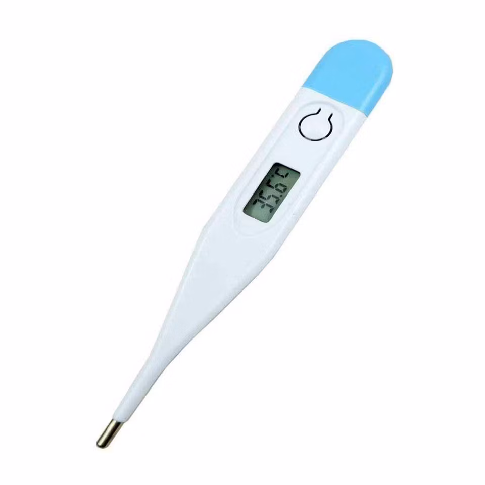 Febertermometer med böjbar spets
