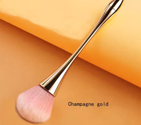 Puderborste Guld rosa borst
