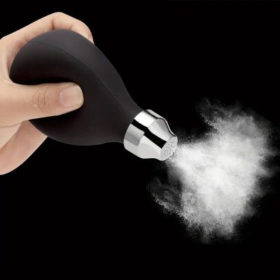 Pudersprayflaska svart