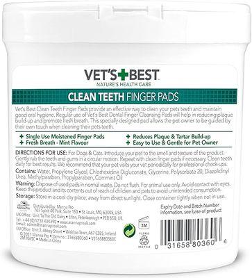 Clean Teeth Finger Pads