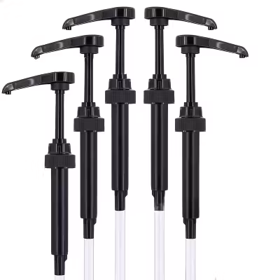 Pump till 1000 ml flaskor 1-pack svart