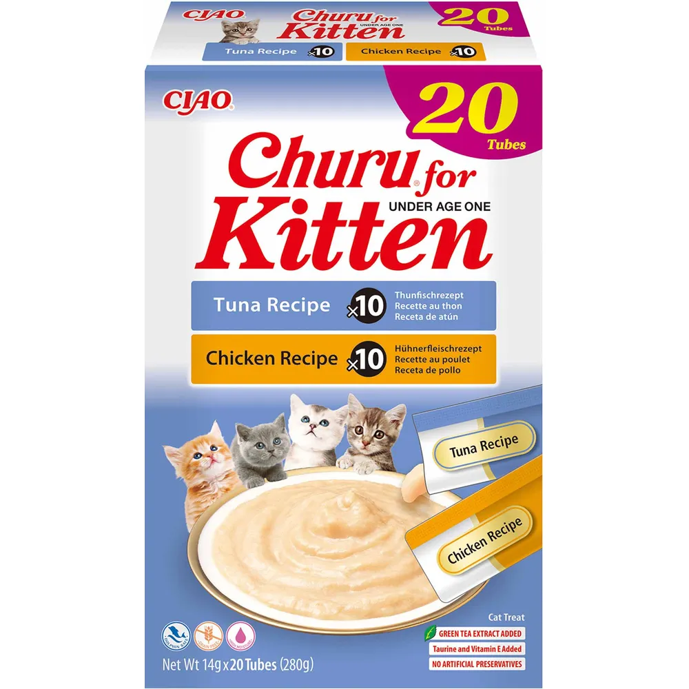 CHURU Kitten 20-pack Chicken-Tuna