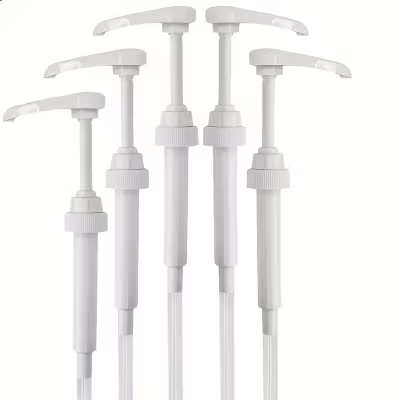 Pump till 1000 ml flaskor 1-pack vit