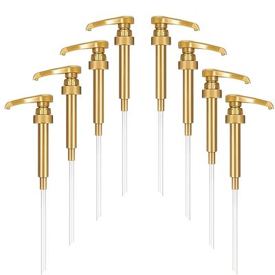 Pump till 1000 ml flaskor 1-pack guldfärgad