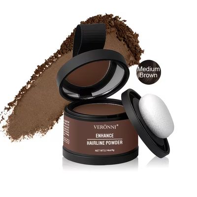 Puder fast mellanbrun