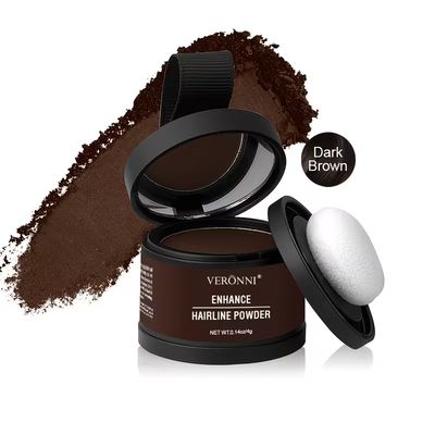 Puder fast mörkbrun