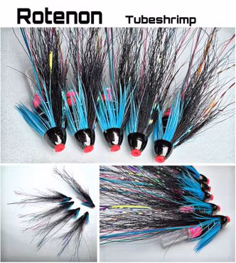 ROTENON - hårvingetuber