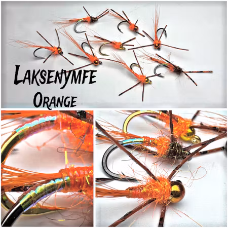 Laksenymfe - Hot Orange