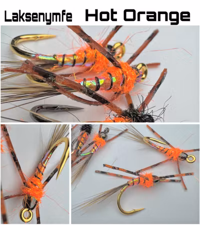 Laksenymfe - Hot Orange
