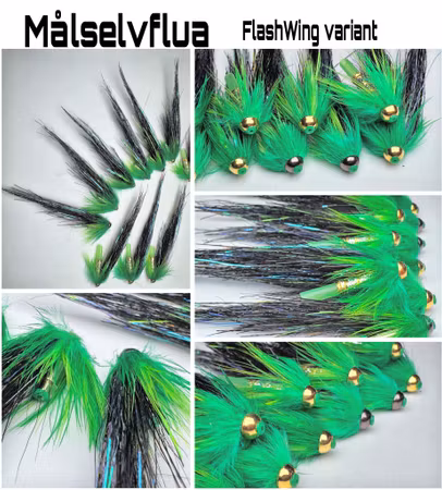MÅLSELVFLUA - tubevarianter