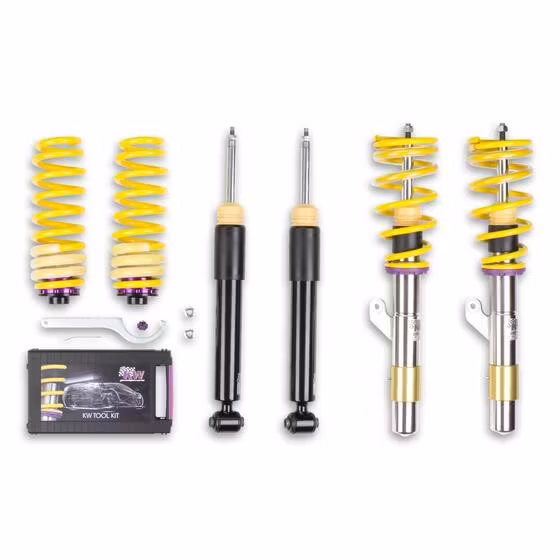 KW Inox V2 Dodge Challenger 6cyl., 8cyl. 4WD 2WD Med standard chassi Vikt fram -1275 kg Vikt bak -1275 Kg