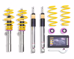 KW Inox V3  Seat  Cupra Leon KL Sportstourer; 1.4 e-HYBRID;  Multilink bakaxel/ Sportstourer 2WD; stötdämpare Ø55mm; modell med  IRS Med elektroniska stötdämpare   Vikt fram -1090 kg Vikt bak-1090 kg