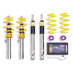 KW Inox V3  Seat Leon 5F  Multilink bakaxel/ 2WD;  Modell med IRS stötdämpare Ø 50mm Med elektroniska stötdämpare   Vikt fram -965 kg Vikt bak-965 kg