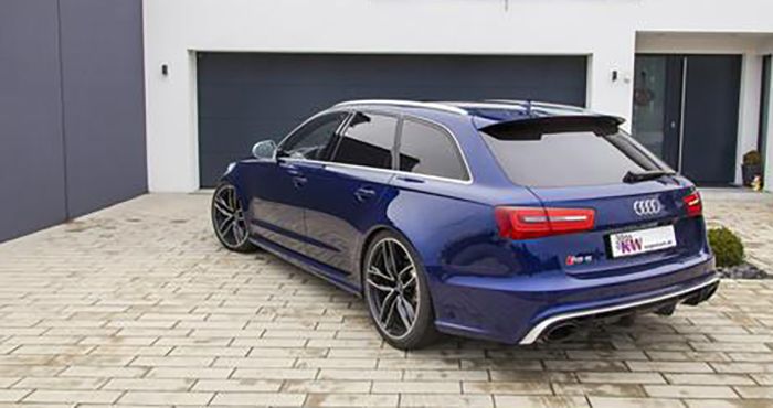 KW justerbar sänkningssats (HAS) 2531000K AUDI RS6  4G År 02/13-  Vikt fram  - 1310 kg Vikt bak - 1360 kg