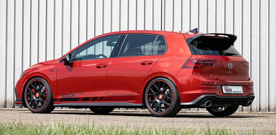 KW Inox V3  Volkswagen Golf VIII CD, CDV GTI inkl. "Clubsport"   Utan DCC   Vikt fram -1090 kg Vikt bak-1090 kg