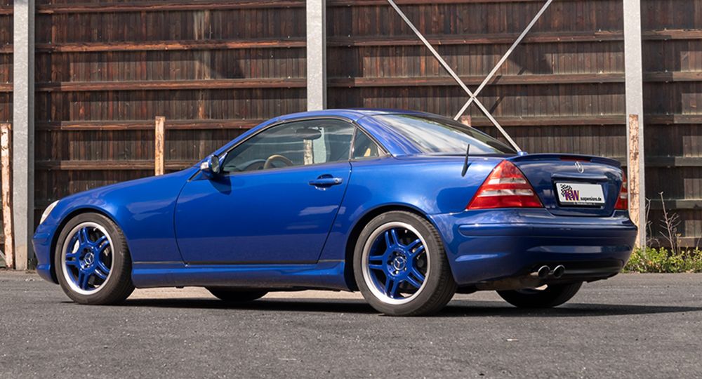 KW Inox V3  Mercedes SLK R170  Vikt fram -1055 kg Vikt bak -1085 kg