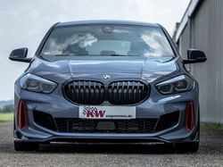 KW Inox V3  BMW 1 Serie M135i F40 Adaptivt chassi Cancel kit ingår  / 4WD Med elektroniska stötdämpare Vikt fram -1150 kg Vikt bak -1290 kg