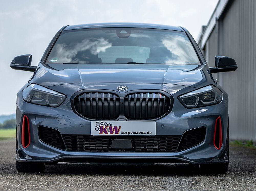 KW Inox V3  BMW 1 Serie M135i F40 4WD;  Utan elektroniska stötdämpare Vikt fram -1150 kg Vikt bak -1290 kg