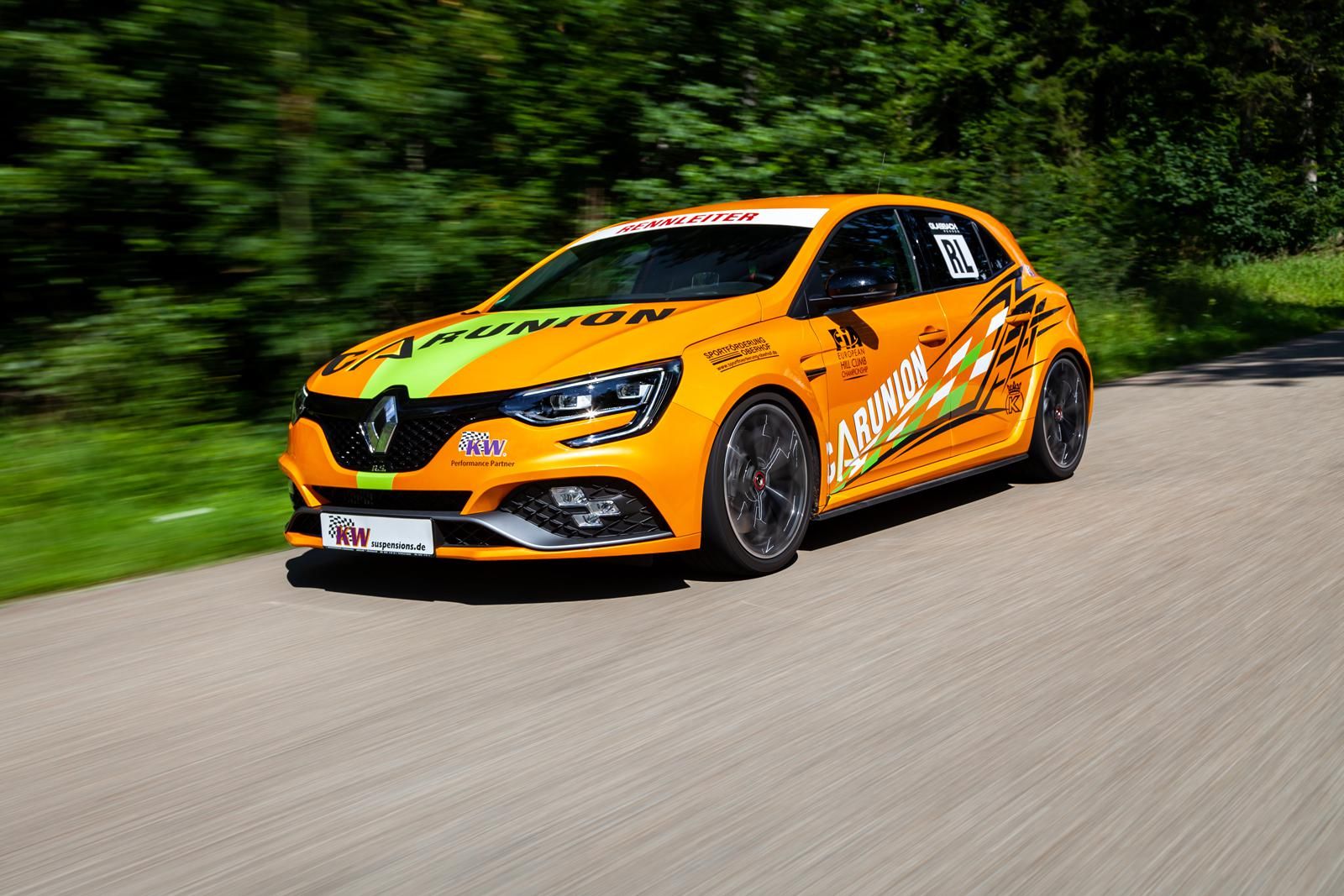 KW Inox V3  Renault Megane RFB RS    Vikt fram -1134 kg Vikt bak-1134 kg