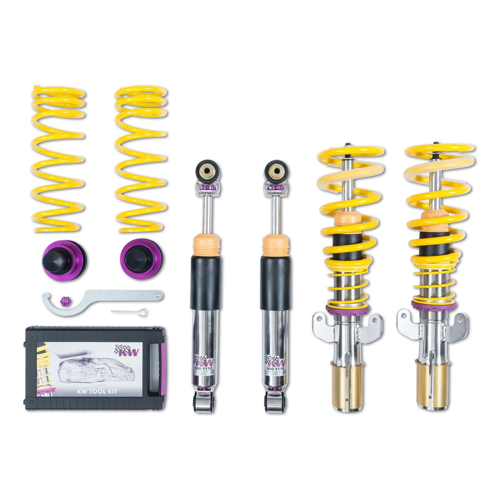 KW Inox V3  Renault Megane RFB RS    Vikt fram -1134 kg Vikt bak-1134 kg