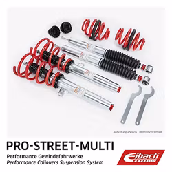 Eibach Pro-Street-Multi Coilover med justerbar höjd & tryck BMW 1 (F20)  Årsmodell 01.11 - 06.19  Art: nr. PSM69-20-030-03-22  118 d xDrive, 120 d xDrive