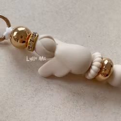 KEYRING Guardian Angel Gold