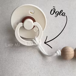 Napphållare med Silikon Clip med namn OWL Light Niagara-Water vapour/CREAM