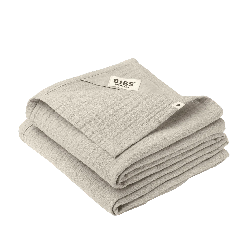BIBS Muslin Cloth 2-pack 70x70 cm SAND
