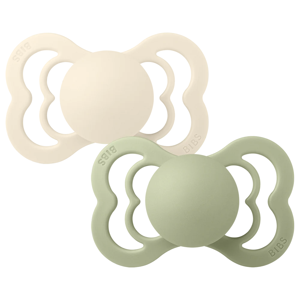 BIBS Supreme 2 PACK size 2 Ivory/Sage