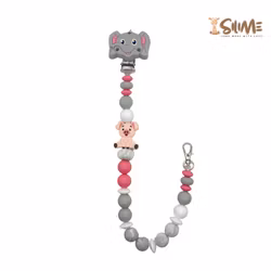 BADGE HOLDER ELEPHANT with piggy