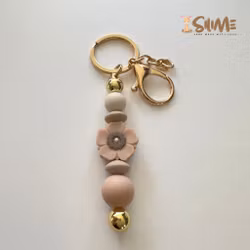 KEY RING POPPY blush