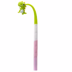 CUTE DINOSOUR PENS- LIMEGRÖN 1 ST