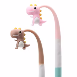 CUTE DINOSOUR PENS- PINK 1 PC