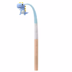 CUTE DINOSOUR PENS- BLUE 1 PC