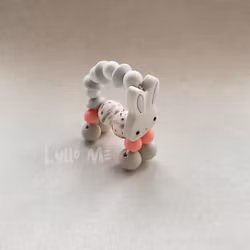 BRACELET Twist a pet BUNNY - Cool Grey