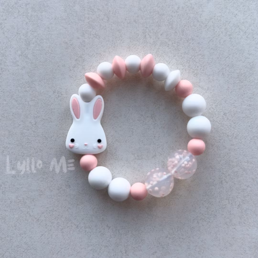ARMBAND Twist a Pet BUNNY - White
