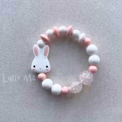 BRACELET Twist a Pet BUNNY - White