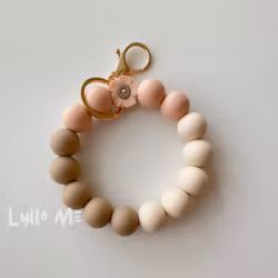 KEY BRACELET POPPY blush