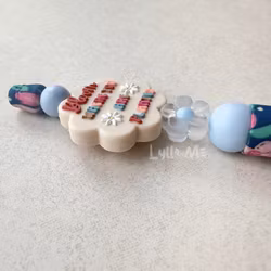 PEN WITH BEADS - Bloom where you are planted