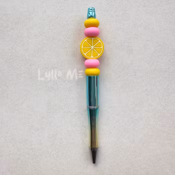 PENNA MED PÄRLOR  - Lemon